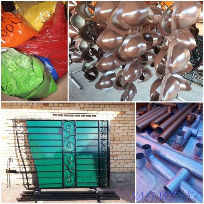 полимер цехы. Дискіні бояу. Еңістерді, бұрыштарды, төбелерді өндіру.  Қостанай  - изображение 2