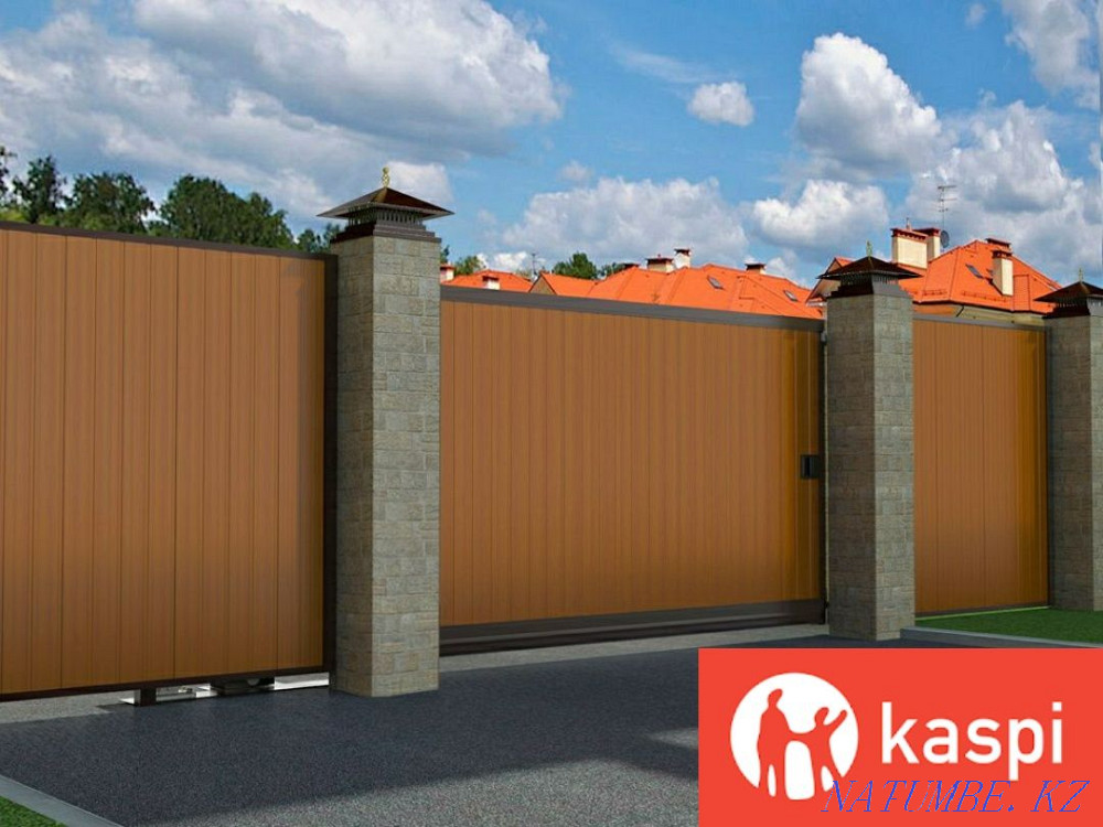 Распашные ворота | Откатные ворота Караганда - изображение 1