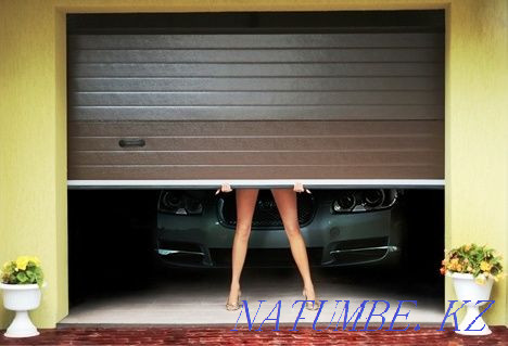 Автоматические ворота от 220 000 тг в кредит гаражные ворота шлагбаум Астана - изображение 1