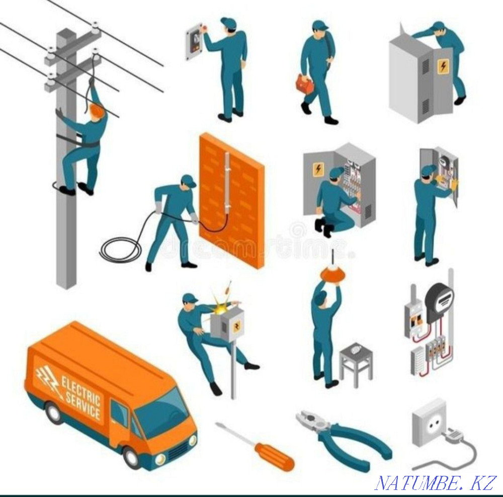 Электрик, сантехника 24 7 Атырау - изображение 1