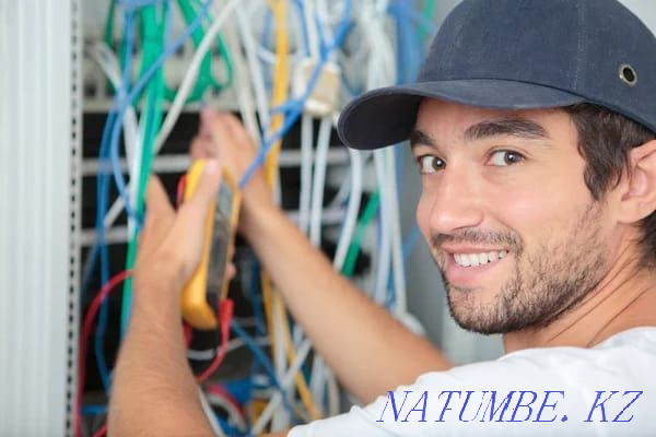 Опытный Электрик Алматы Недорого вызов бесплатно Алматы - изображение 1