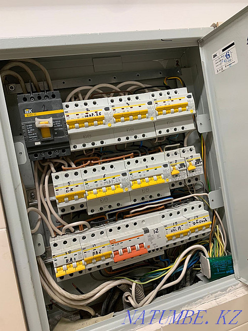 Electrician services 24/7 departure promptly. Plate repair Astana - photo 1