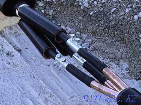 Work with electricity. Cabling. Installation of couplings. Connection Kostanay - photo 2