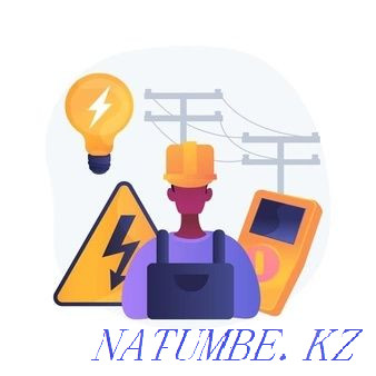 Электрик қызметі тәулік бойы.Бағасы келісім бойынша. Қызметтердің кең спектрі  Өскемен - изображение 1