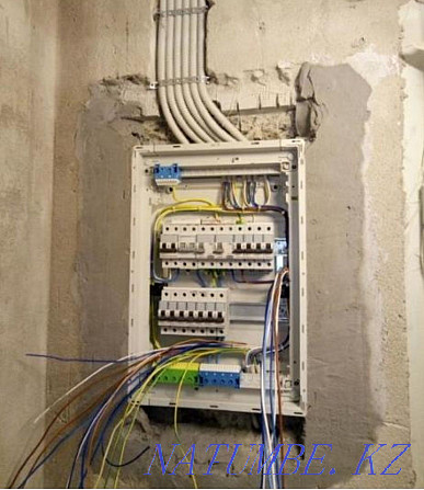 Electrician services in Taraz quickly Qualitatively Full range of electrical installations Taraz - photo 2