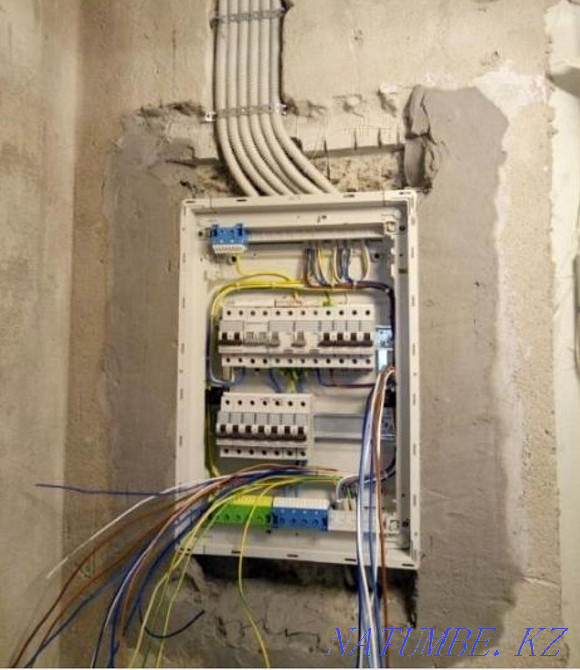 Electrician services in Taraz quickly Qualitatively Full range of electrical installations Taraz - photo 2