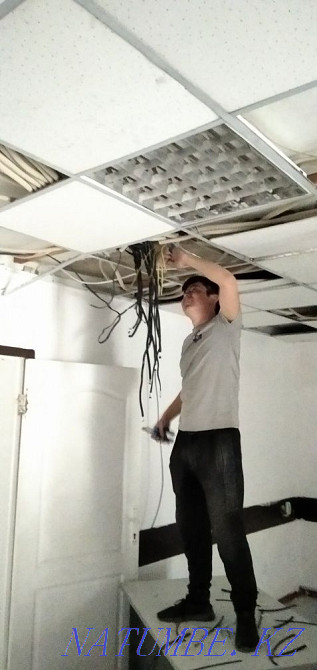 Электрик Алматы срочный выезд опытны энергетик монтаж автомат столб тп Алматы - изображение 5