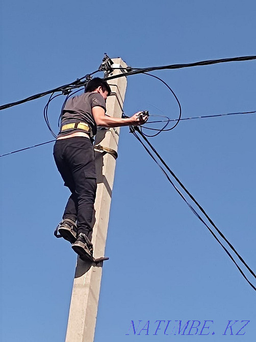 Электрик Алматы срочный выезд опытны энергетик монтаж автомат столб тп Алматы - изображение 3
