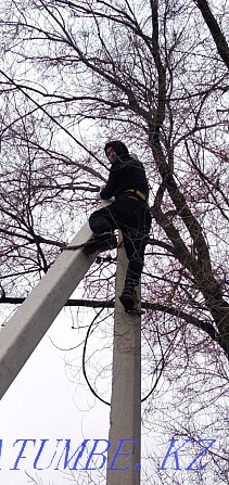 Electrician kyrgauyldy urgent departure experienced power engineer installation pole shield  - photo 1
