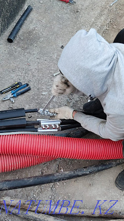 Electrician kyrgauyldy urgent departure experienced power engineer installation pole shield  - photo 6