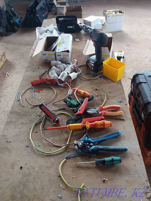 electrician, electrical work. Semey - photo 1