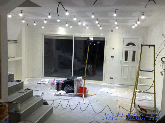 Electrician services cheap, installation of sockets, electric meter, chandeliers Astana - photo 4