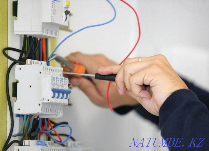 AN ELECTRICIAN!!! All types of electrical services! Clutch installation! Pillar. Inexpensive Almaty - photo 1