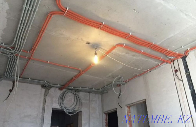 AN ELECTRICIAN!!! All types of electrical services! Clutch installation! Pillar. Inexpensive Almaty - photo 5