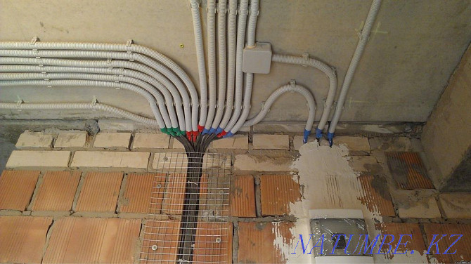 AN ELECTRICIAN!!! All types of electrical services! Clutch installation! Pillar. Inexpensive Almaty - photo 2