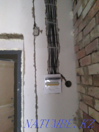 Electrical wiring of apartments Karagandy - photo 1