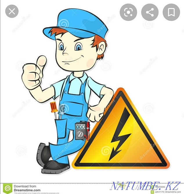 24 HOUR ELECTRICIAN ALMATY, we do all the work on the electrician, call Almaty - photo 1
