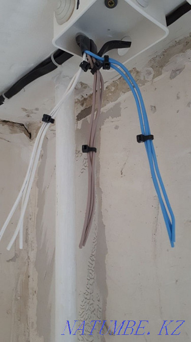 Электр жұмыстары мен қызметтері Нұр-Сұлтан қаласындағы сантехника.  Астана - изображение 5