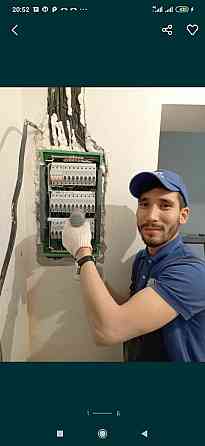 Хороший электрик АВР НАЛАДКА Вызов и выезд на дом Алматы Недорого цены Almaty