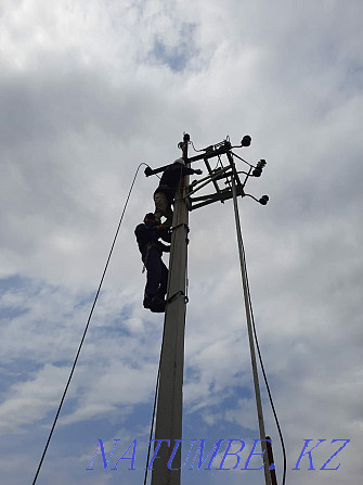 Electrician Installation Pillar AVR Departure and house call Almaty transformer Almaty - photo 4