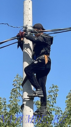 Electrician Installation Pillar AVR Departure and house call Almaty transformer Almaty - photo 1