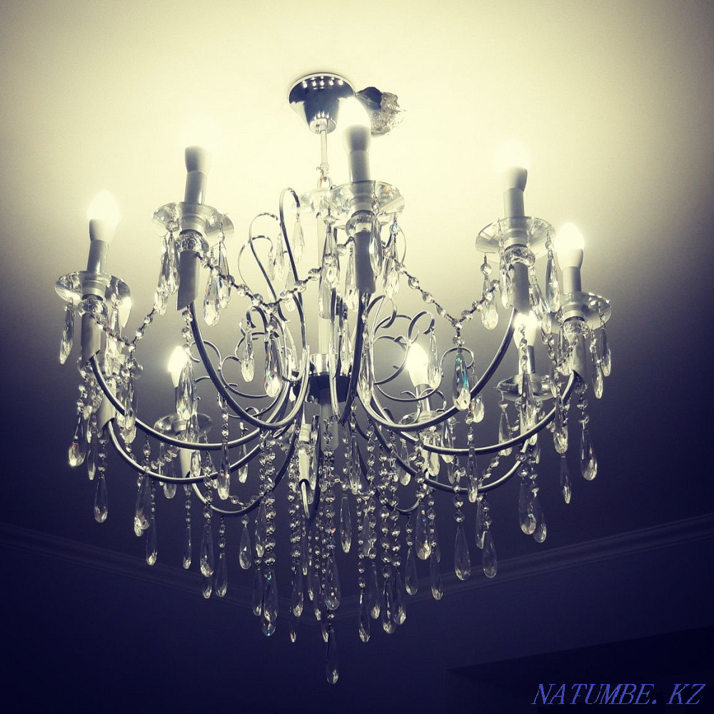 Assembly and installation of chandeliers  - photo 4