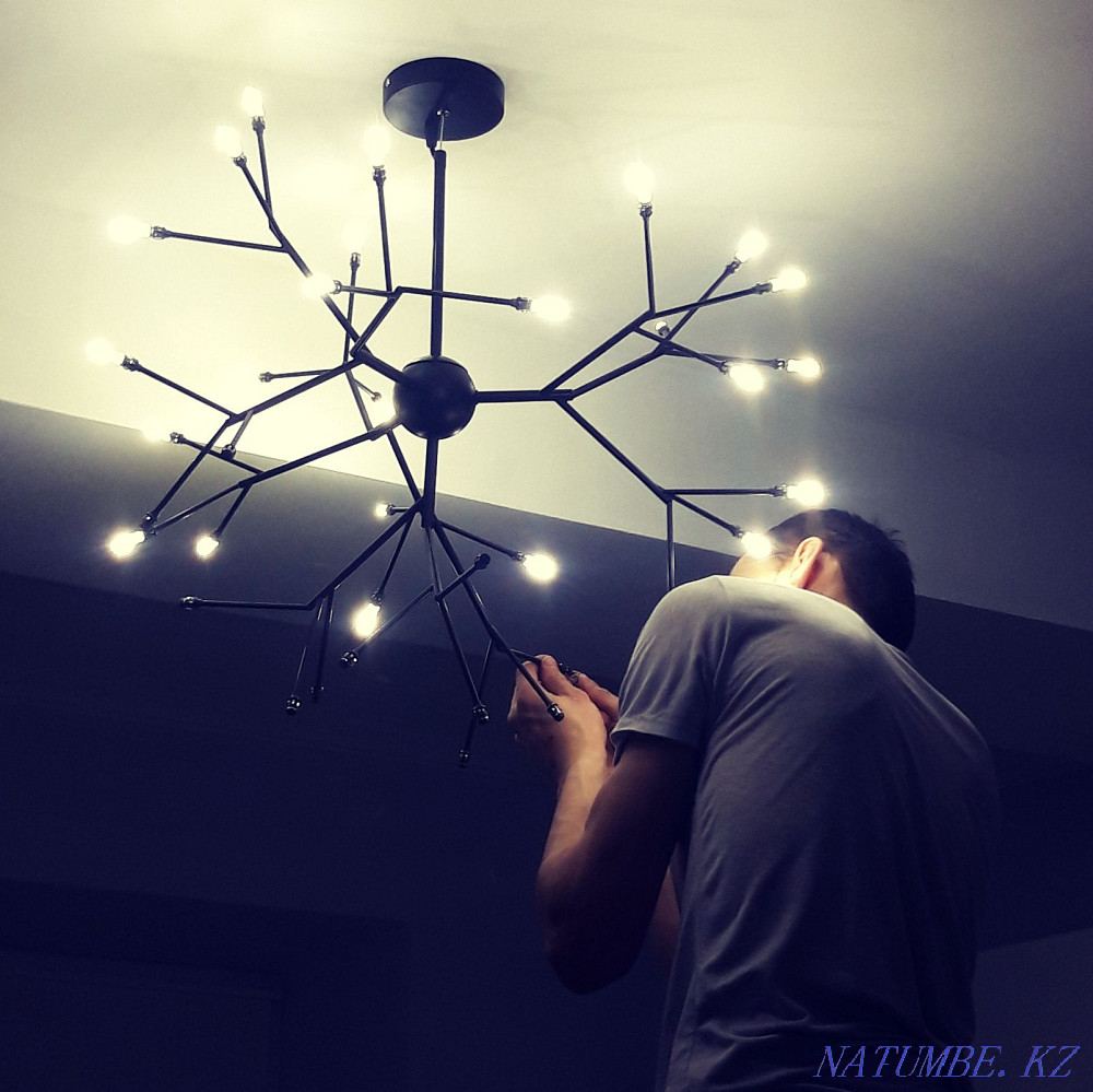 Assembly and installation of chandeliers  - photo 1