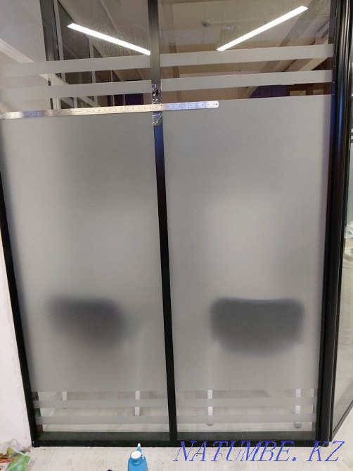 Window tinting, window washing stained glass facades paving stones Astana - photo 7