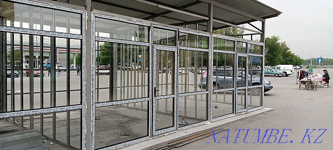 Изготовление пластиковых окон дверей витражи Алматы - изображение 2