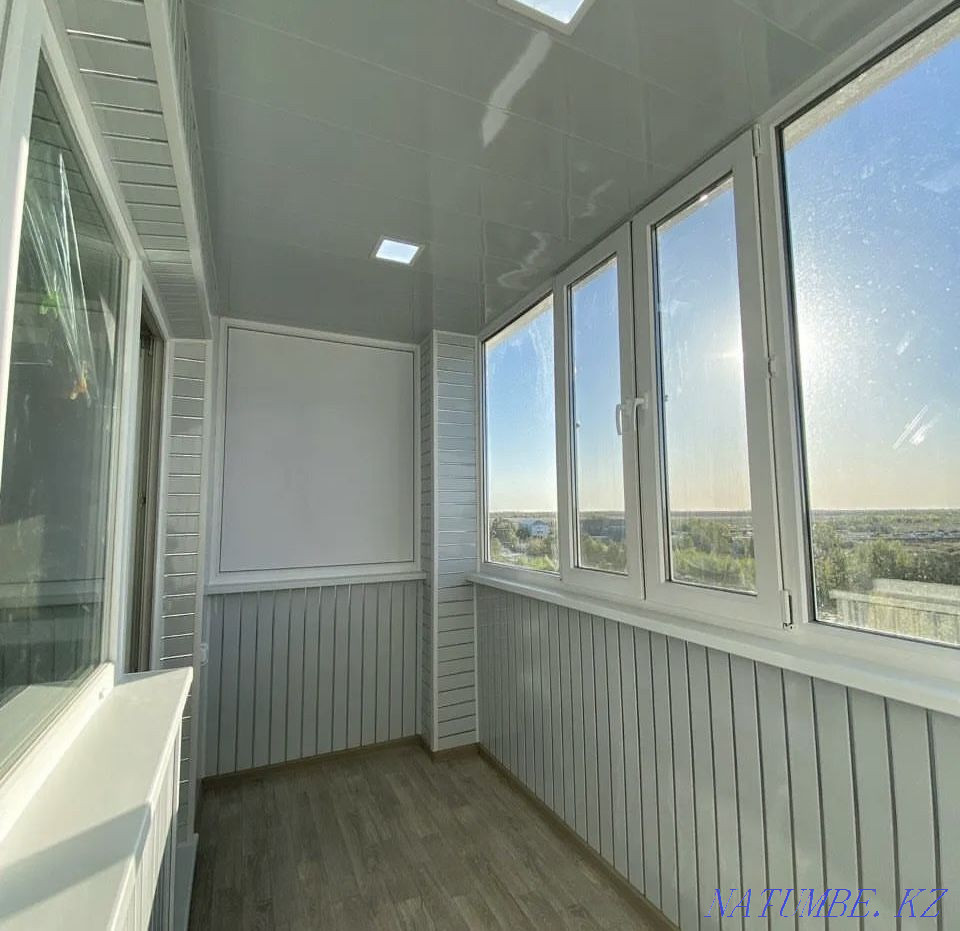 Plastic windows doors and stained glass windows Shymkent - photo 3