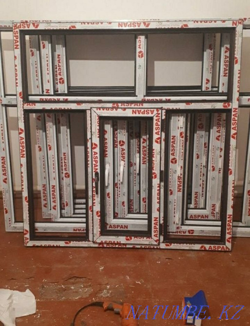 Plastic windows and stained-glass doors. Kyzylorda - photo 2