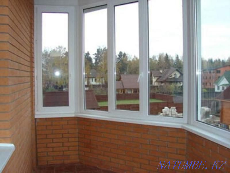 Plastic windows, doors, stained-glass windows, etc. Taraz - photo 2