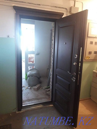 installation of metal doors Ust-Kamenogorsk - photo 3