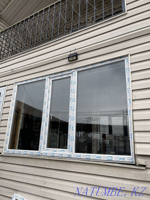 Пластиковые окна,двери,форточки! Алюминевые двери,перегородки! Дешёво! Алматы - изображение 6