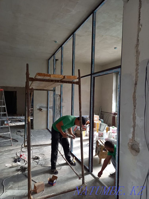 Пластиковые окна,двери,форточки! Алюминевые двери,перегородки! Дешёво! Алматы - изображение 1