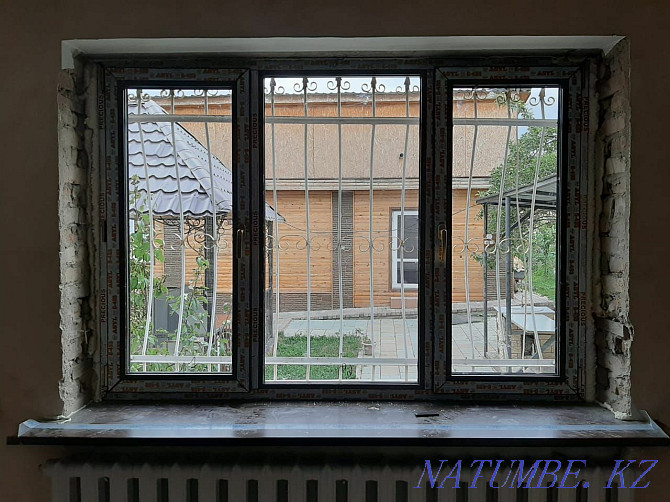 Plastic windows, doors, stained-glass windows, installment plan Бесагаш - photo 3