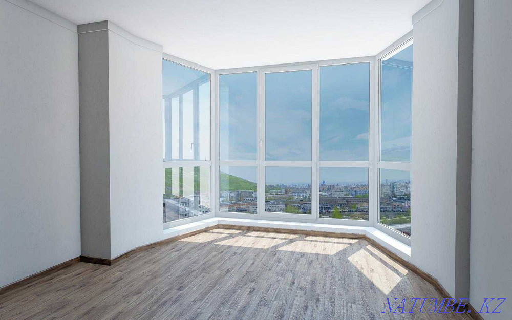 Біз терезелермен жұмыс істейміз Жөндеу Пластикалық беткейлер Жұмыс тәжірибесі 17 жыл Павел Астана  Астана - изображение 1