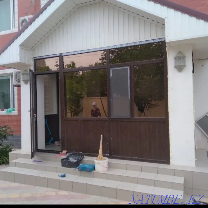 Актау окна. Изготовление Металлопластиковые окон и дверей Актау - изображение 3
