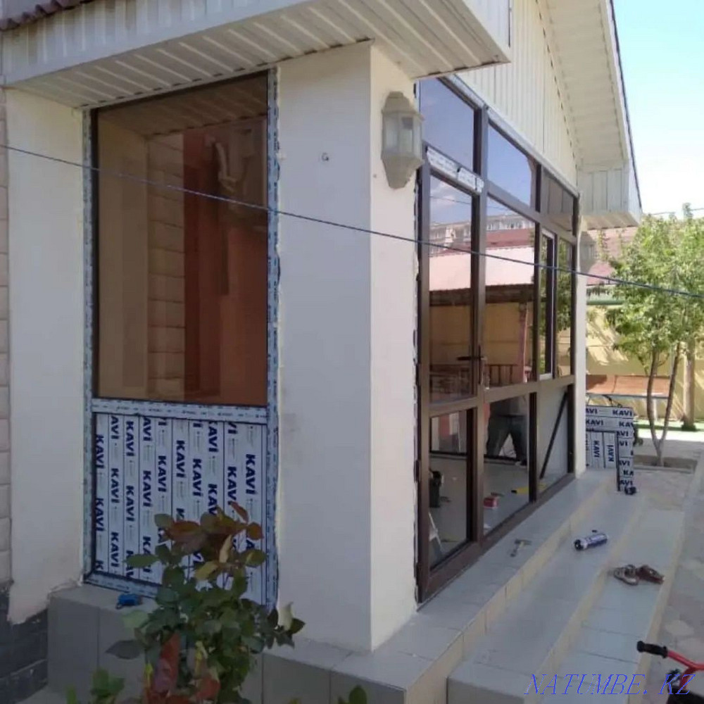 Актау окна. Изготовление Металлопластиковые окон и дверей Актау - изображение 2