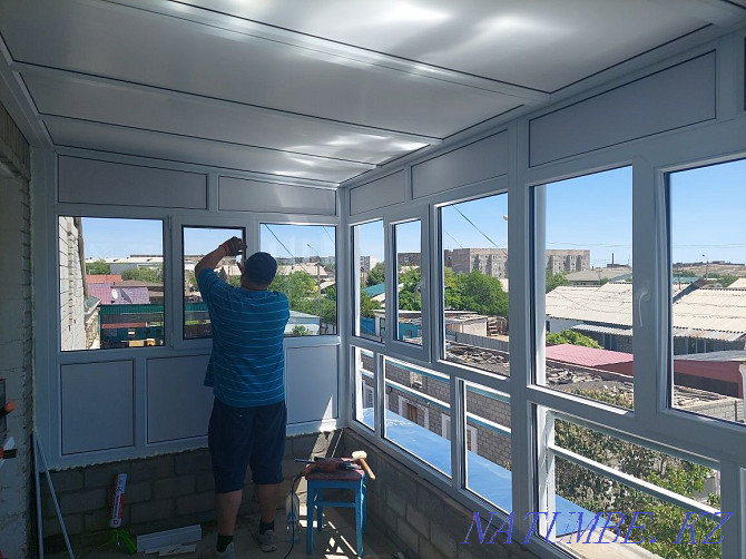 Plastic Windows, Loggias, Balcony Glazing Balqash - photo 5