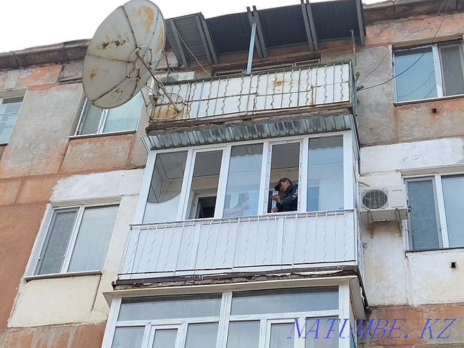 Plastic Windows, Loggias, Balcony Glazing Balqash - photo 2