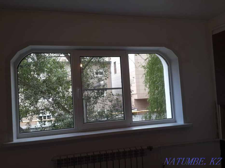 Пластиковые откосы, отливы, подоконники, маскитные сетки, ремонт окон Алматы - изображение 7