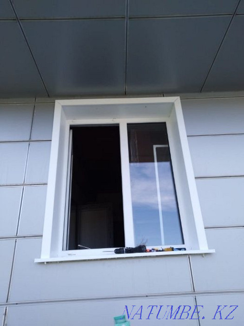 Пластиковые откосы, отливы, подоконники, маскитные сетки, ремонт окон Алматы - изображение 3