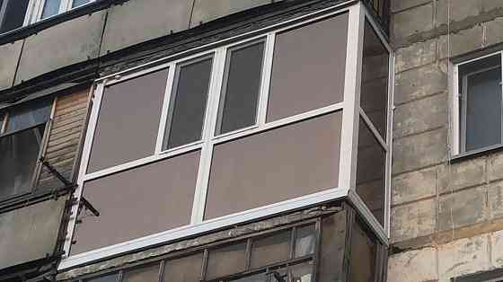 Пластиковые окна.Обшивка балконов.Ремонт окон.  Қостанай 