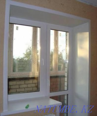 Пластикалық терезелер есіктер витраждар балкондар тапсырыспен! Москит торларының еңісі  Астана - изображение 4