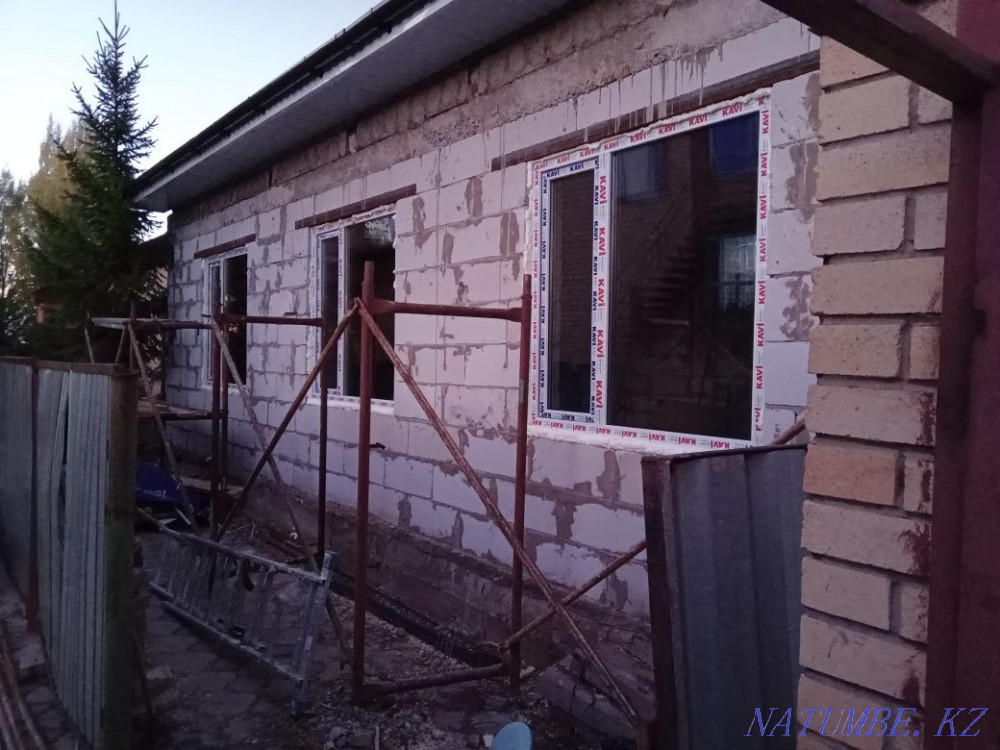 Пластикалық терезелер есіктер витраждар балкондар тапсырыспен! Москит торларының еңісі  Астана - изображение 2