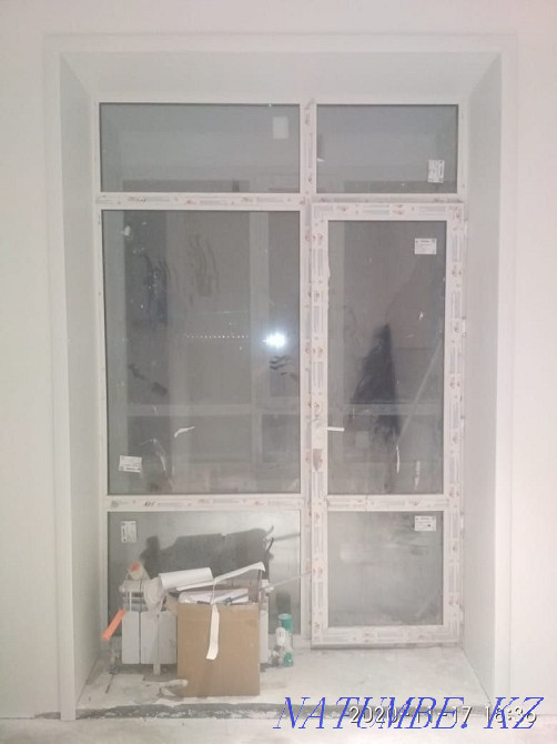Пластикалық терезелер есіктер витраждар балкондар тапсырыспен! Москит торларының еңісі  Астана - изображение 5