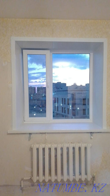 Пластикалық терезелер есіктер витраждар балкондар тапсырыспен! Москит торларының еңісі  Астана - изображение 3