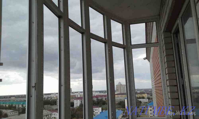 Пластикалық терезелер, есіктер, балкондар  Атырау - изображение 7