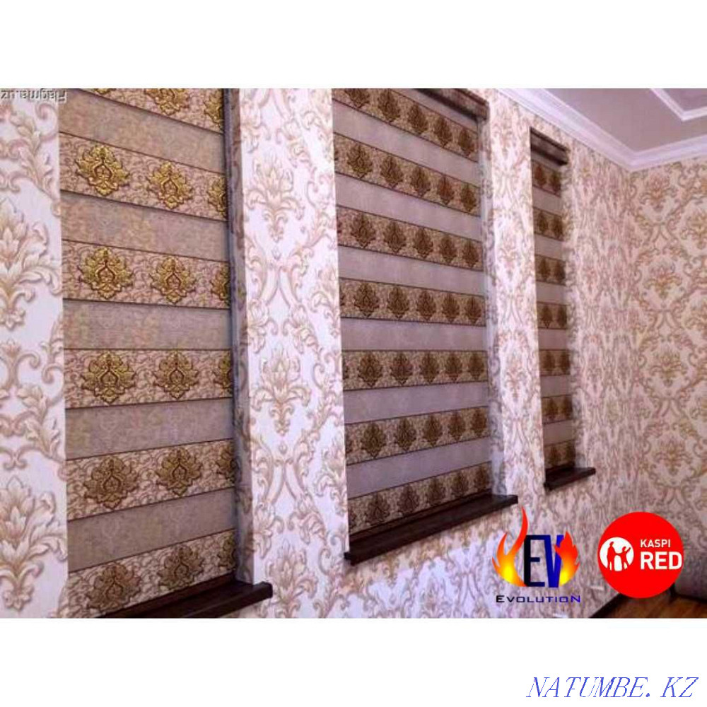 Жалюзи. Ролл шторы. День и ночь. Шымкент - изображение 7